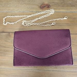 Steve Madden Maroon Clutch